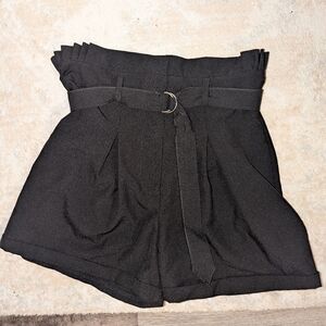 Nasty Gal Paper bag Waist Tailored Shorts